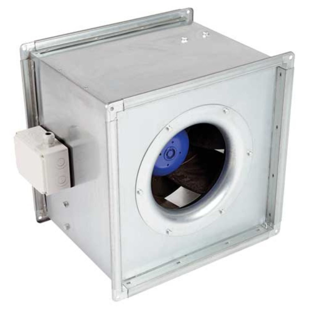 Elta SMB500 Inline Mixed Flow Box Fan - 500mm Single Phase AC