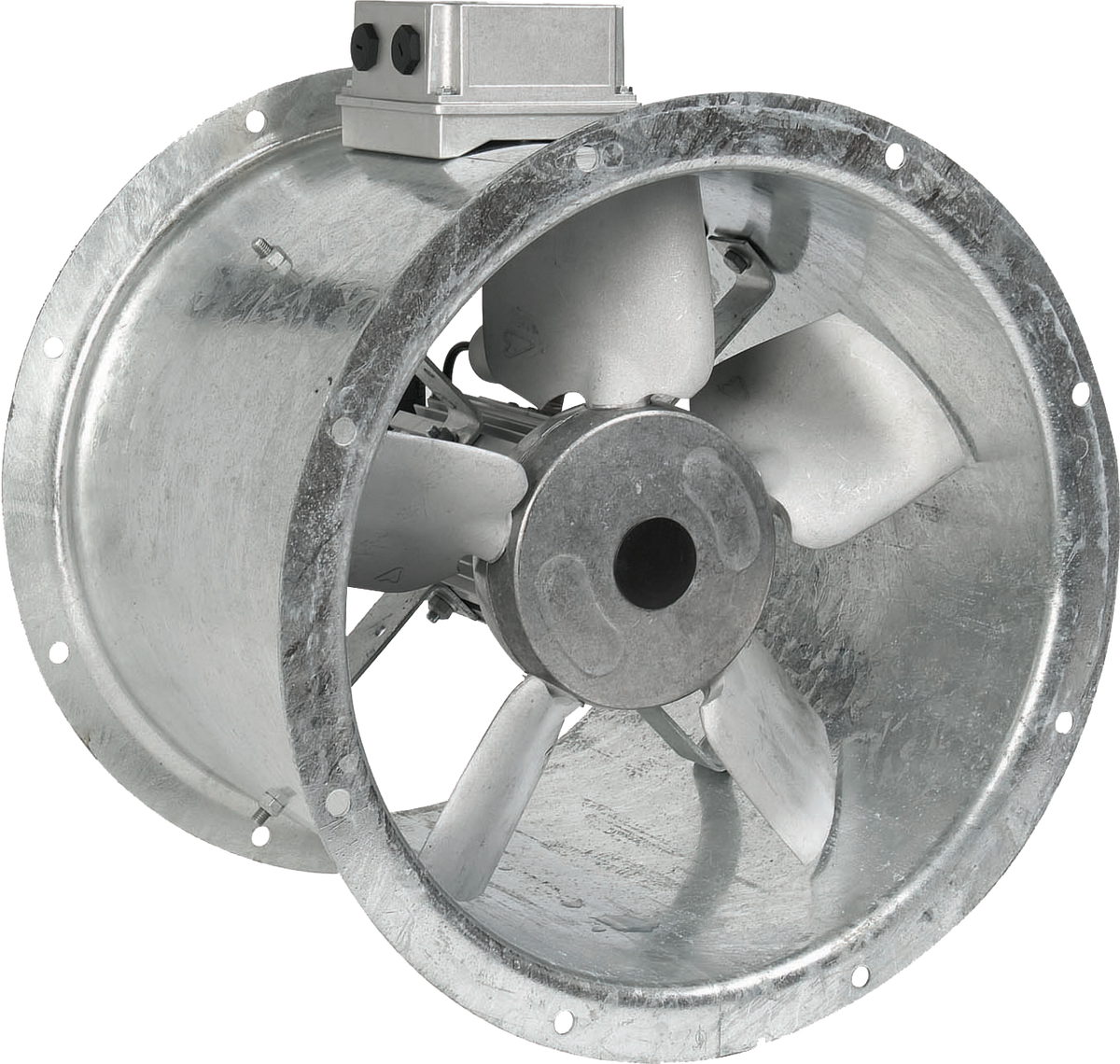 Fläkt Woods Long Casing JM Extractor Fan (Single Phase)