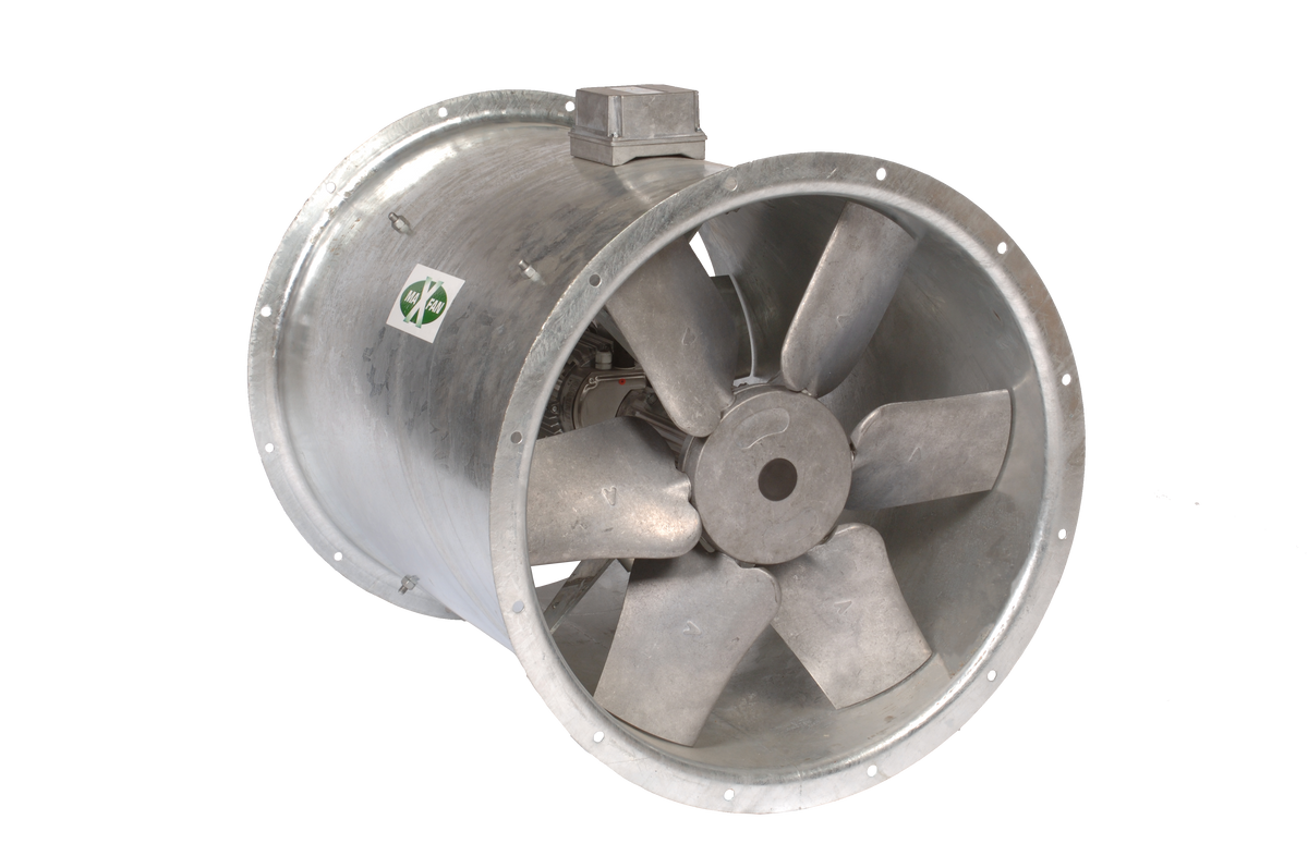 Fläkt Woods MaXfan 2 – Single Phase Two-Stage High Pressure Long Cased Axial Extract Fan