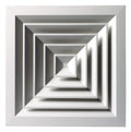 4 Way Ceiling Diffuser White (C4FW)