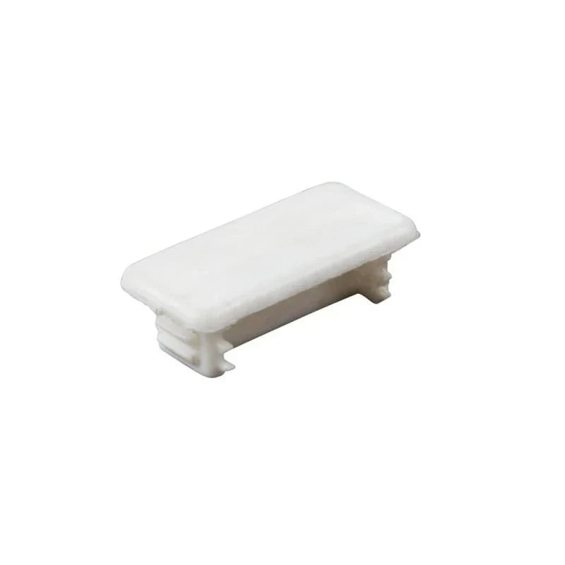 PVC Channel End Caps, 41mm x 21mm,  (per 100)